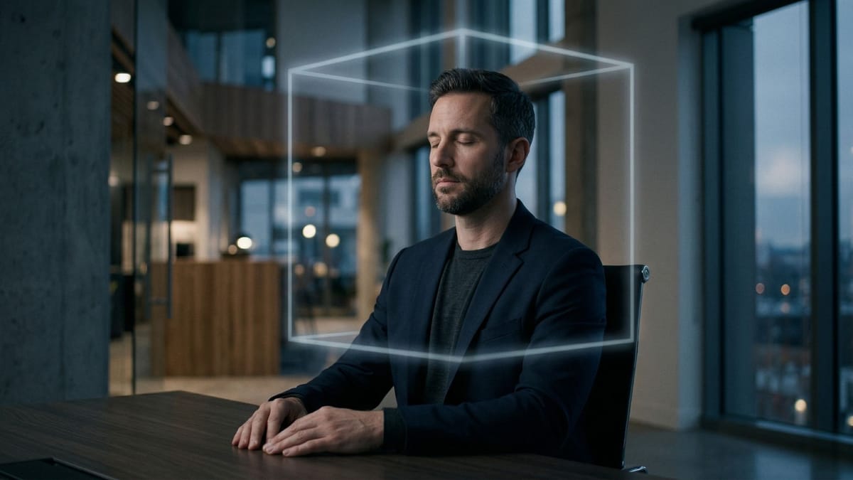 Box breathing techniques for deep focus and nervous system regulation to hack the autonomic nervous system.